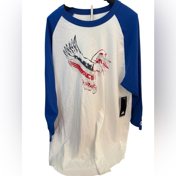 Adidas American Baseball shirt size Large NWT - Picture 2 of 8